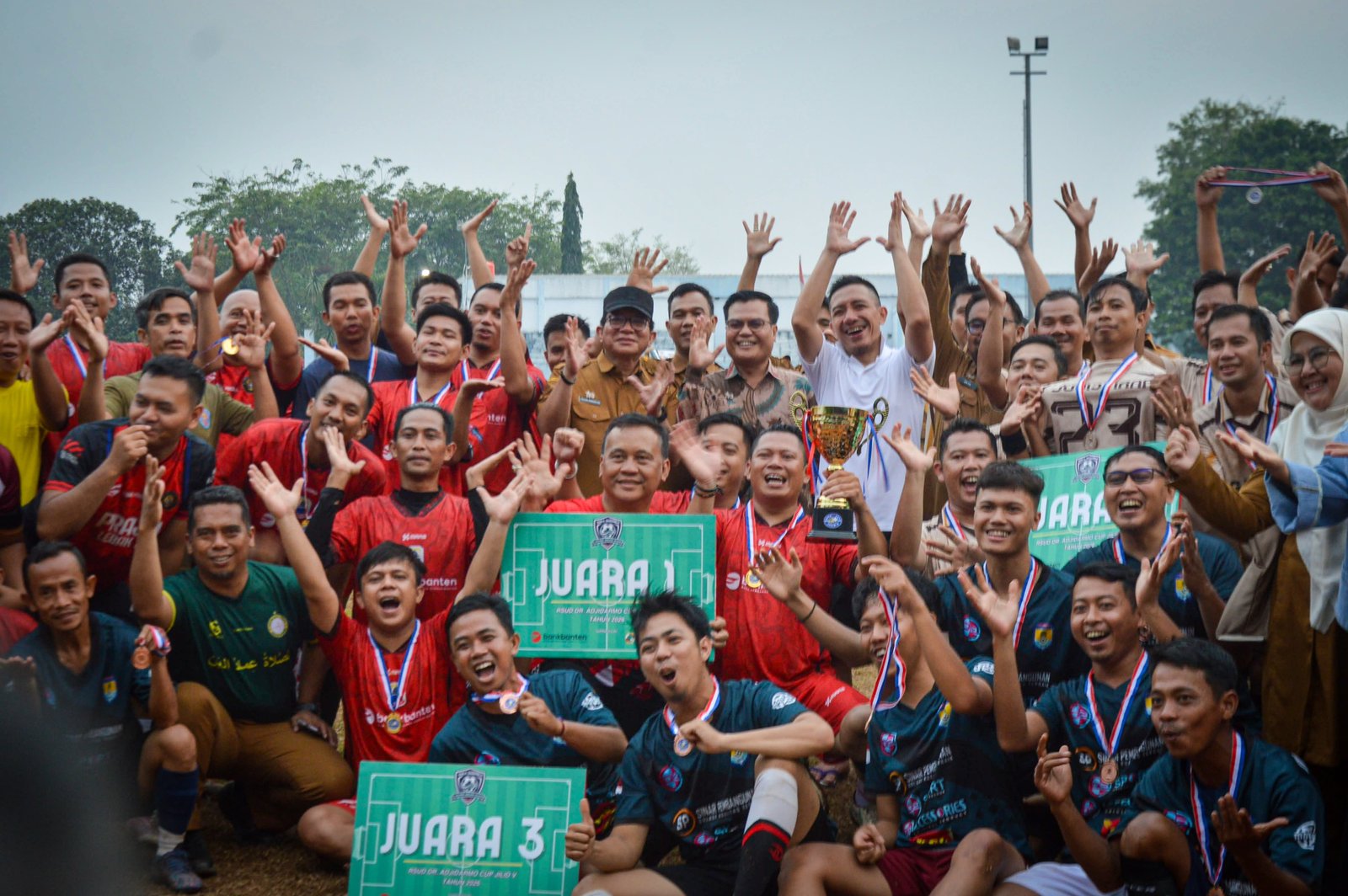Sempat Tertinggal, Aljazair Pendopo Comeback dan Angkat Trofi RSUD Cup V 2026